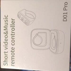 D01 Pro Remote Control for TikTok Page Turner for Kindle, Scrolling Ring (New)